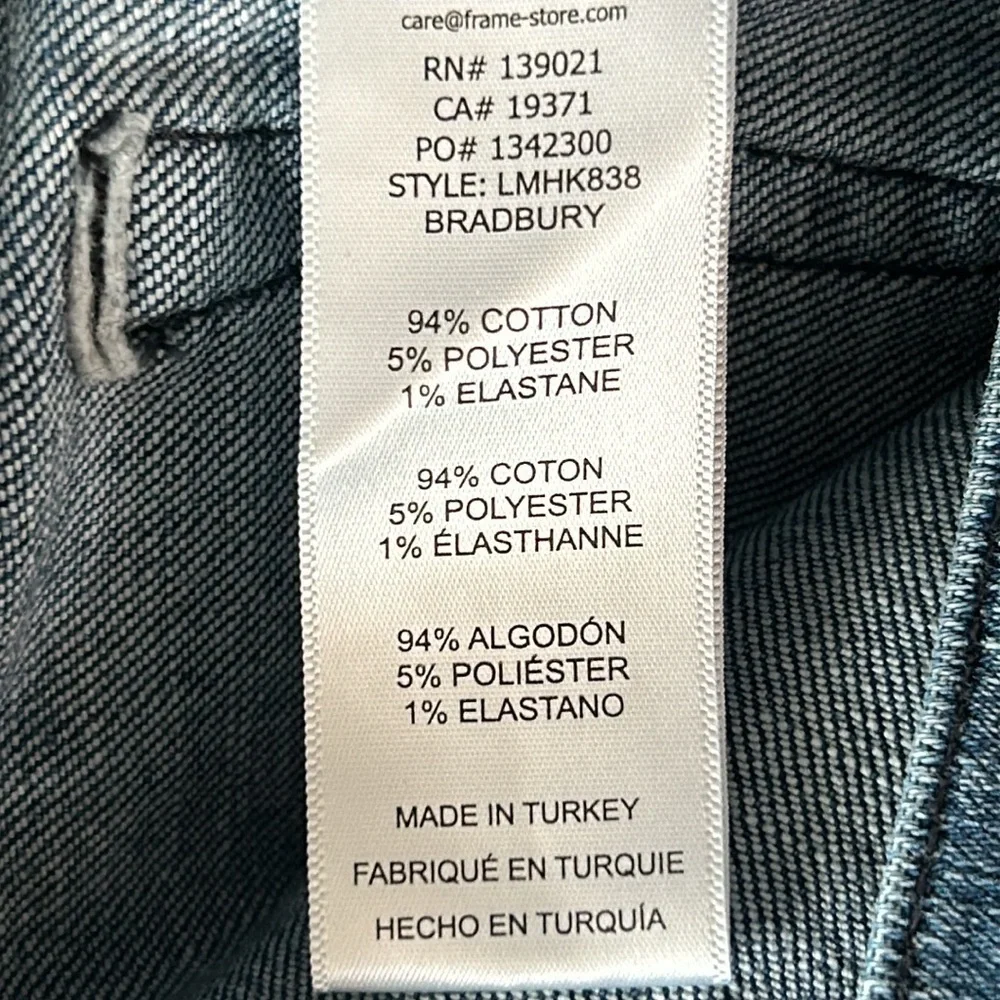 Frame L' Homme Skinny fit jeans size 34 women's